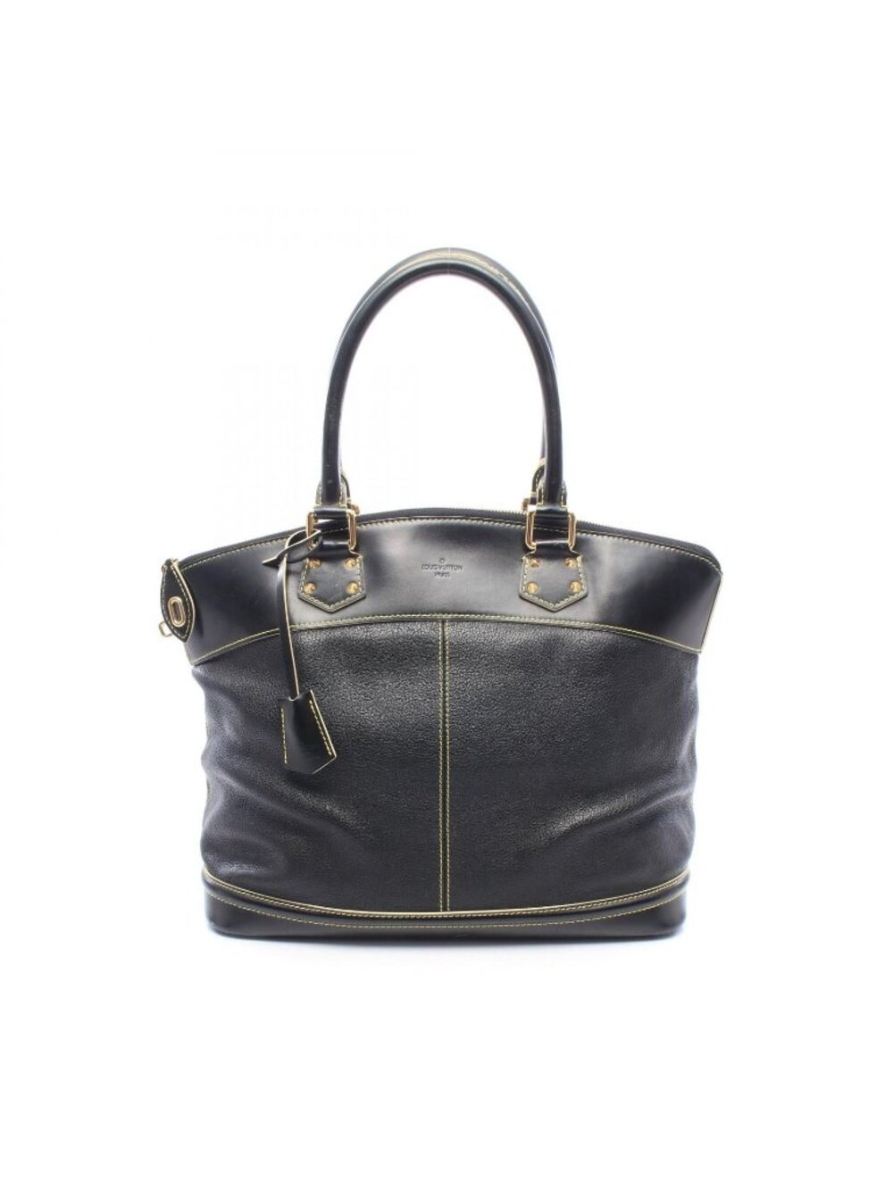 Louis Vuitton Handbag GM Suhali Noir Leather GM